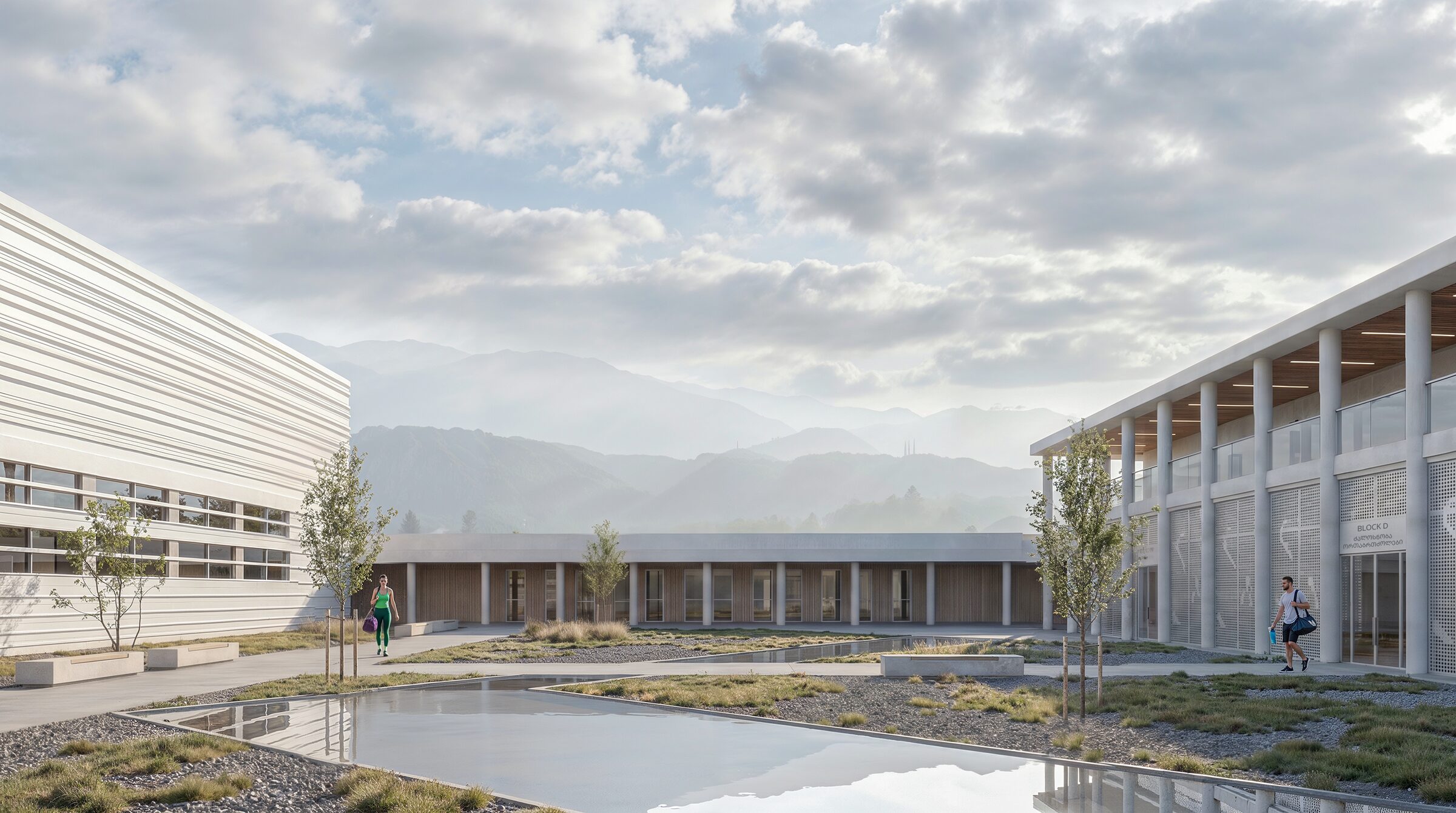 Multifunctional Complex in Tsalenjikha
